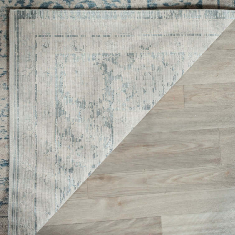 Williston Macey Hooked Blue/Grey Rug & Reviews Wayfair.co.uk